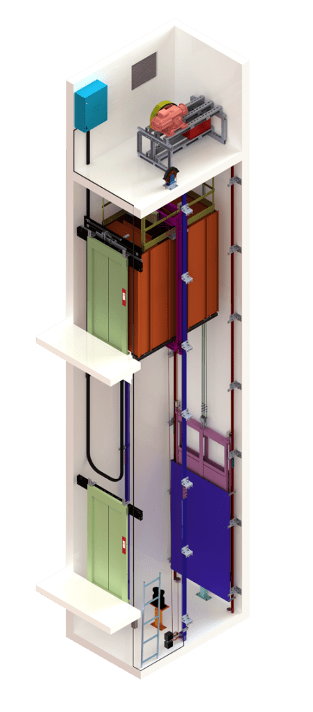 نصب و راه اندازی آسانسور